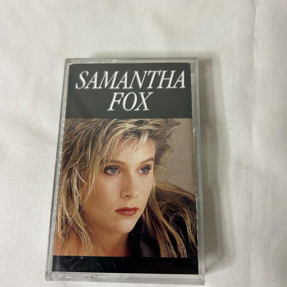Samantha Fox Self Titled 1987 Cassette Tape